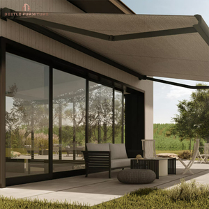 Ekstra büyük balkon için elektrikli teleskopik güneşlik uygun kurulum - Product Image 3