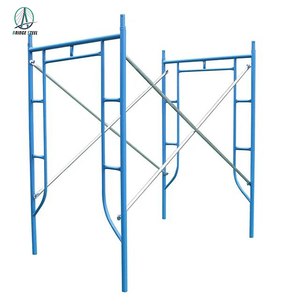 Andamio de Marco galvanizado portátil Sistema de andamio plegable móvil para la construcción - Product Image 6