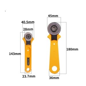 28mm Cloth Rotary Roller <strong>Cutter</strong> Fabric Cutting Tool Leather Paper Vinyl Strips Rotary <strong>Cutter</strong> Sewing Tools - Product Image 4