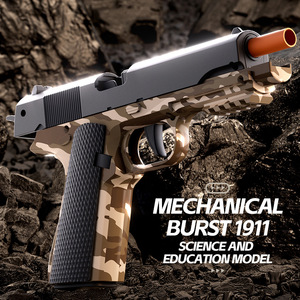 シェル射出カモフラージュ,プラスチック銃コルト1911銃ピストル - Product Image 4