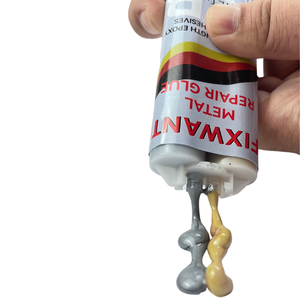 OEM ODMヘビーデューティ80g FIXWANT AB接着剤金属修理接着剤溶接縫い目修理用アプリケーター付き - Product Image 3