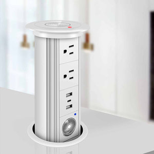 Niva Pop up Sockets Interruptor de elevación inteligente Módulos multifunción Cocina americana Toma de corriente eléctrica de escritorio - Product Image 1