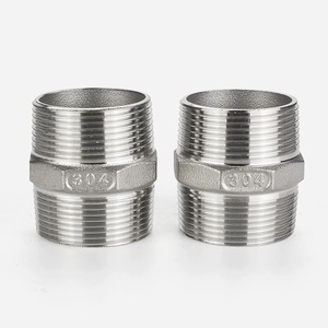 <strong>Reducing</strong> Hex Nipple, <strong>3</strong>/<strong>4</strong>&quot; X <strong>1</strong>/<strong>2</strong>&quot; Male BSPT BSPP NPT Threaded <strong>Reducing</strong> Hexagonal Nipple Fitting Socket - Product Image 4