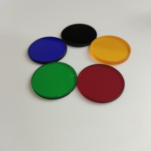 2024 Venta al por mayor Filtro de color óptico Película de vidrio Filtro de luz de color Filtro colorido óptico translúcido - Product Image 6