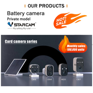 Vsatracam 1080P HD IP66 impermeable Mini hogar CCTV IP inalámbrico inteligente bebé Monitor seguridad Wifi 15000mAh batería Cámara - Product Image 2