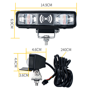 <strong>Sensors</strong> Integrated Warning Zone Light Adjustable Alarm Distance Intelligent Security Safety radar Alarm <strong>System</strong> with Horn 12-100v - Product Image 5