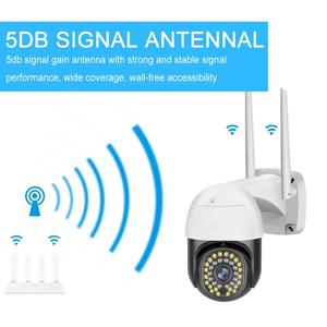 V380 1.5 "迷你Wifi摄像机1MP 3MP安全Ptz网络彩色夜视运动检测室外外部Wifi摄像机 - Product Image 4