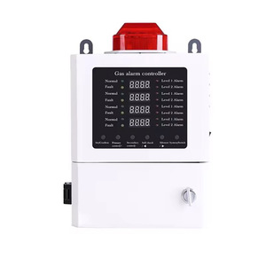 Controlador de alarma de gas RTTPP DR ZJ200 Panel de detección de gas multicanal 4-20ma Sistema de monitoreo de gases combustibles y tóxicos - Product Image 1