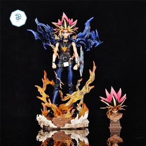 プレミアムエディションYu-Gi-OhダブルヘッドのAtumダークYugiリターンズGKモデル像フィギュアPVCミリタリートイフローズンスタイル - Product Image 5