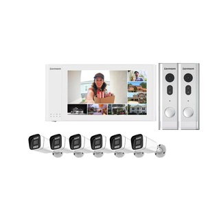 Sistema de intercomunicación para el hogar, intercomunicador con Sensor de movimiento, impermeable, Wifi, grabación de voz Musical con cable, para teléfono interior - Product Image 1
