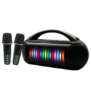 New Design Portable LED Karaoke Machine Mini Bluetooth BT Speaker Audio <strong>System</strong> with Wireless Sound Box Waterproof Subwoofer - Product Image 1