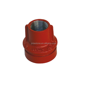 Hot <strong>Selling</strong> Made in China Ductile Iron <strong>Pipe</strong> Fittings DI Concentric Threaded Grooved <strong>Cap</strong> with Painting Surface Treatment - Product Image 6