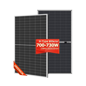 Risen <span class=keywords><strong>Solar</strong></span> panel A Grade Topcon N Typ <span class=keywords><strong>Solar</strong></span> panel Reinigung 700W ~ 730W garantiert 108 Zellen Panel <span class=keywords><strong>Solar</strong></span> Effizienz Qualität - Product Image 2