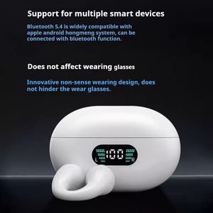 Cuffie sportive con Clip 5.3 orecchio aperto binaurale cuffie con auricolari con funzione Power Bank Gaming