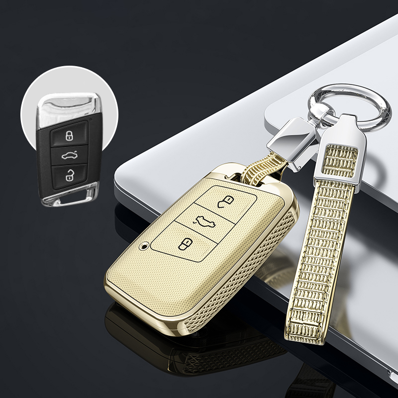 Golden+Key Chain