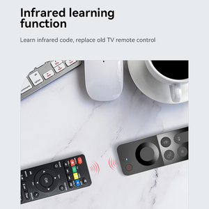 Topleo RF Wireless Air Mouse 2,4 GHz mit Gyroskop Lernen Rolling Code Voice ir Air Mouse Smart Universal-TV-Fernbedienung - Product Image 4