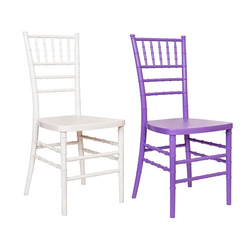 Новые роскошные белые стулья tiffany chivari с металлическим сердечником для ресторанов и свадебных мероприятий