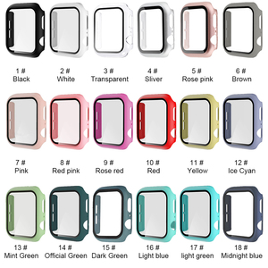 シリーズ456用アンチスクラッチPCケースAppleWatch用透明ケーススクリーンプロテクター付きAppleWatchケース用フルカバー - Product Image 6