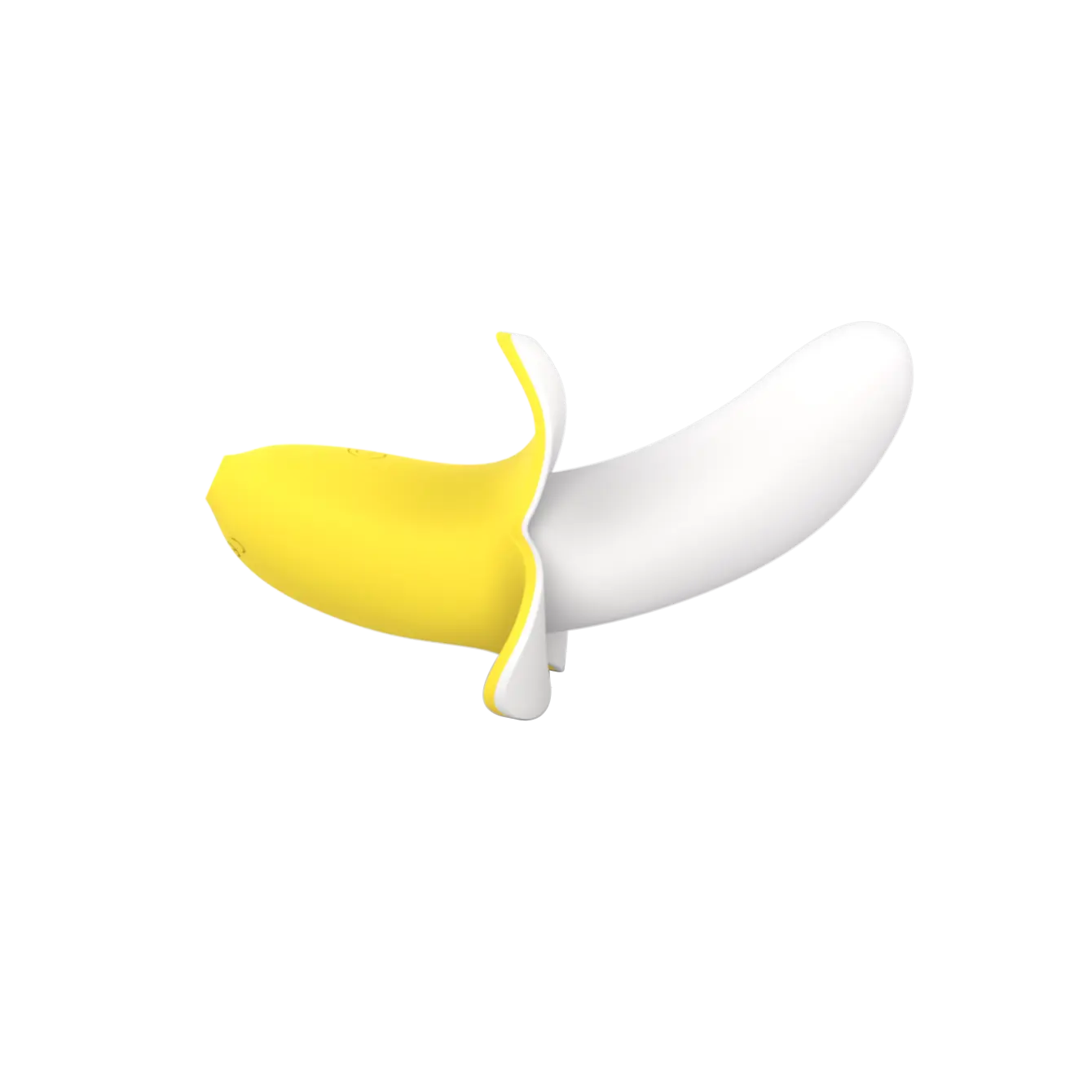 귀여운 바나나 모양의 작은 음경 질 자위대 남성 자위 딜도 진동기