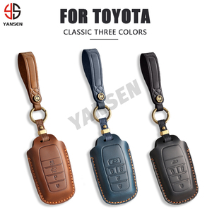 レザーカーリモコンキーケース<span class=keywords><strong>2025</strong></span>トヨタRAV4用ハイランドハイラックスフォーチュナーランドクルーザー