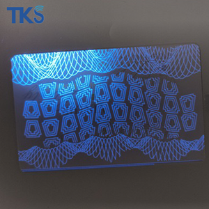 Şeffaf pencere ve UV holografik güvenlik ile özel Florida ID PVC kartlar | Etkinlik erişimi, üyelik kartları | Toplu toptan - Product Image 6