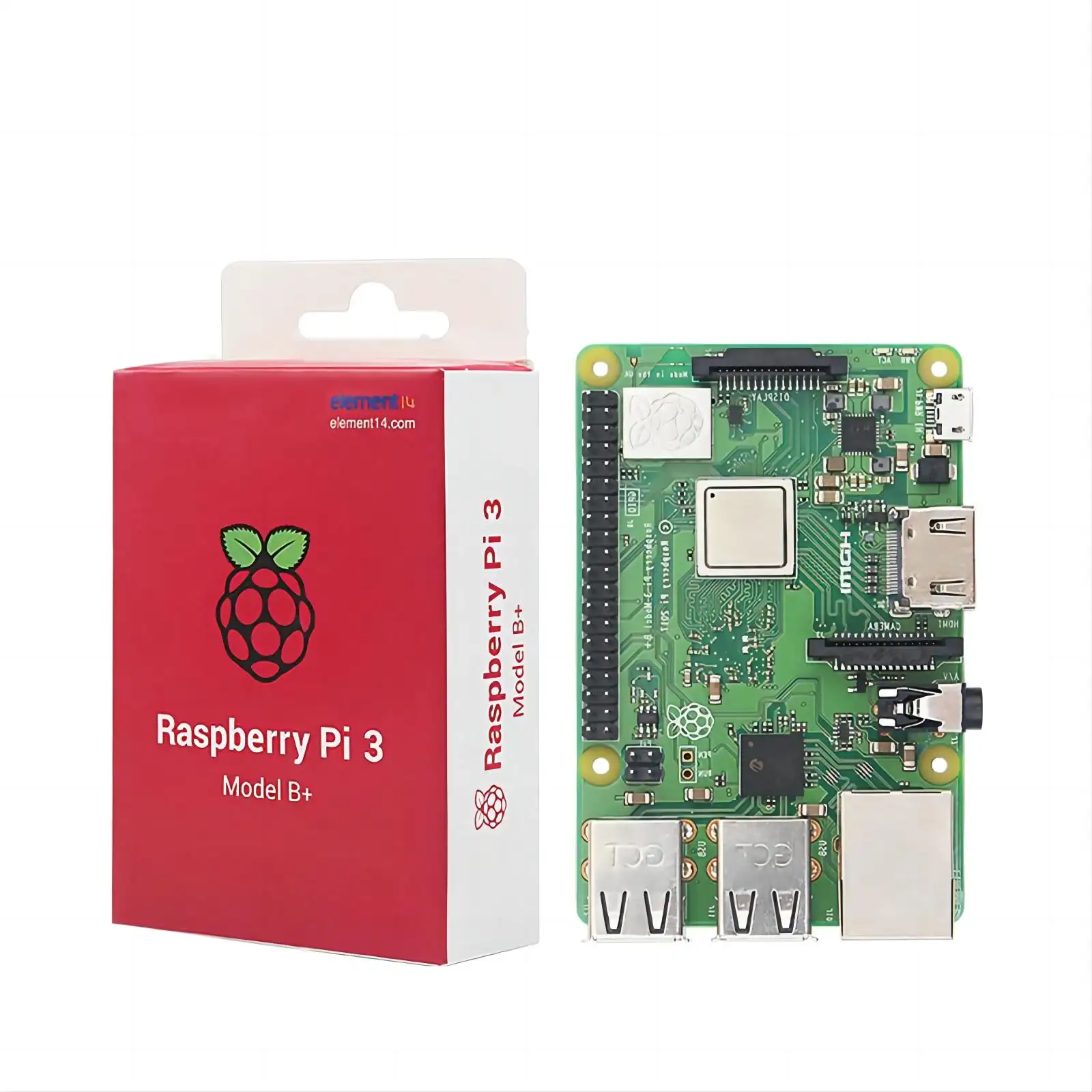 Raspberry Pi 3 Model B + Máy tính để bàn Raspberry Pi 3B cộng với bảng phát triển Raspberry Pi 3 B + Bộ khởi động