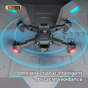 P9 drone optik akış katlanır quadcopter ultra net hava fotoğrafçılığı uzaktan kumanda uçak otomatik dönüş drone - Product Image 5