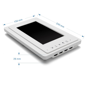 High-Definition Wired Video Door Phone <strong>System</strong> Waterproof Night Vision <strong>Security</strong> with <strong>Intercom</strong> Doorbell Access Control <strong>System</strong> - Product Image 2