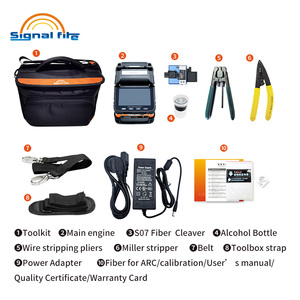 Newly Released Signal Fire AI-5 Optical Fiber Fusion Splicer 4 Motors Core Alignment for FTTH and <strong>Network</strong> Use
