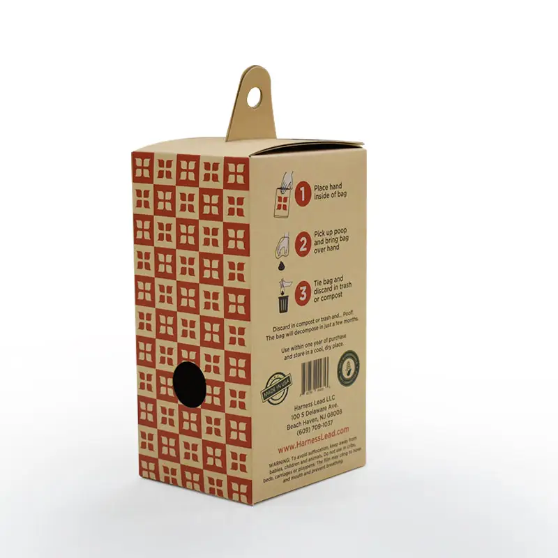 Изготовленный на заказ дизайн печатной сухой готовой пасты и крафт-бумаги Упаковочная коробка с автоматическим замком Нижняя коробка с выреза окна