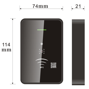 Wiegand 26/34 NFC Card QR Code Proximity RFID Door Control System Access Control Card <strong>Reader</strong> <strong>With</strong> TTL and RS485 Interface - Product Image 5