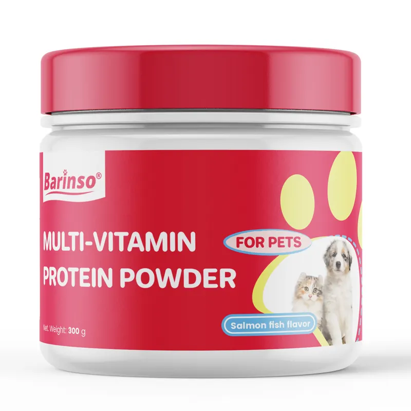 Gran oferta de polvo de alta proteína que contiene multivitaminas para perros Pet Muscle Builder Suplemento de control de grasa Producto de salud