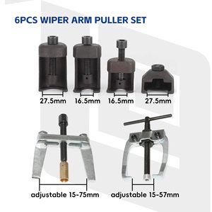 6ชิ้นชุดเครื่องมือถอดตัวดึงที่ปัดน้ำฝนอเนกประสงค์สำหรับ a.u.d.i p.o.r.s.c.h.e b.m.w f.o.r.d b.e.e.n.z h.o.d.z h.o.n.d.a - Product Image 5