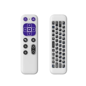 Hot Selling 2.4G Wireless BT Rechargeable Mini <strong>Keyboard</strong> T6 Voice Function Air <strong>Mouse</strong> TV Box <strong>Using</strong> IR Learning Microphone Remote - Product Image 1