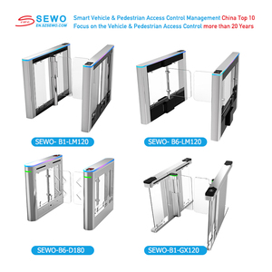 Sistema di accesso al riconoscimento facciale del lettore di carte RFID automatico con cancello girevole - Product Image 6