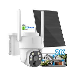 Cantonk CQ-G4 düşük güç tüketimi Pan & Tilt 4G güvenlik kamera AOV teknolojisi 24/7 her zaman Video açık IP65 güneş kameralar - Product Image 1