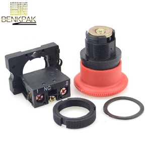 Interruttore di arresto di emergenza fungo E-Stop interruttore a pulsante con contatto NC - Product Image 4