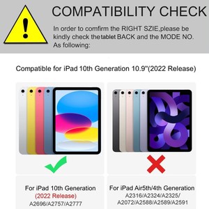 iPad第10代2023 2022 10.9英寸带键盘的触摸板键盘外壳 - Product Image 6