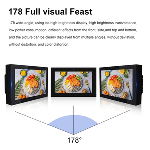 IP65 Wasserdichte Android Digital Signage für den Außenbereich, 32-75 Zoll HD Interactive <span class=keywords><strong>LCD</strong></span>-<span class=keywords><strong>Display</strong></span> mit <span class=keywords><strong>Network</strong></span> Media Player