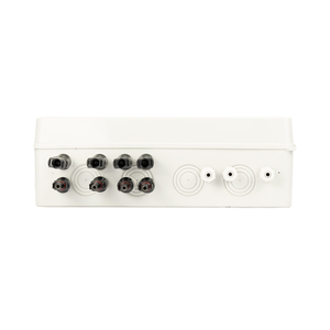 CHYT Plastic Circuit Breaker Surge Protector Pv <strong>Combiner</strong> Box with <strong>4</strong> in and <strong>1</strong> Out