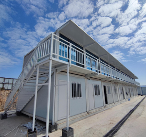 Prefabricated Modular Container <strong>Houses</strong> Are Easy to Assemble Prefabricated Temporary Offices - Product Image 1