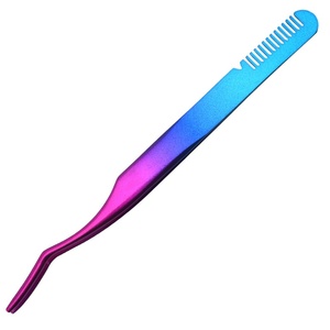 Lash <span class=keywords><strong>Applicator</strong></span> Công Cụ Tự Làm Giả Lông Mi <span class=keywords><strong>Applicator</strong></span> Công Cụ Thép Không Gỉ Cong Nhíp Lông Mi Cho Cụm Lash Dải Lông Mi - Product Image 6