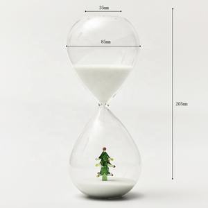 ใส Borosilicate ปรับแต่งช่วงเวลาเดสก์ท็อปตกแต่งนาฬิกาทราย15นาที/30นาที/1ชั่วโมง - Product Image 3