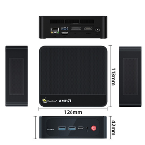 Beelink SER5 Pro 5850UミニPC AMD R7 8C 16T 16G 32G DDR4 RAM 500G 1テラバイトM.2 NVME SSD 4K HD DPタイプC RJ45ミニコンピュータ - Product Image 2