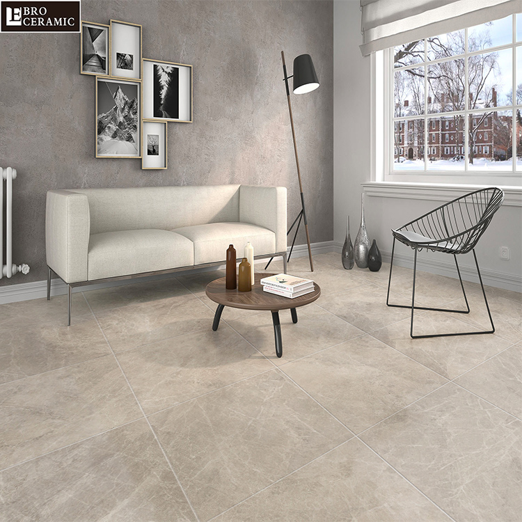 Ebro grey marble look matt surface living room floor tile hot sell high quality rustic tiles and marble floor