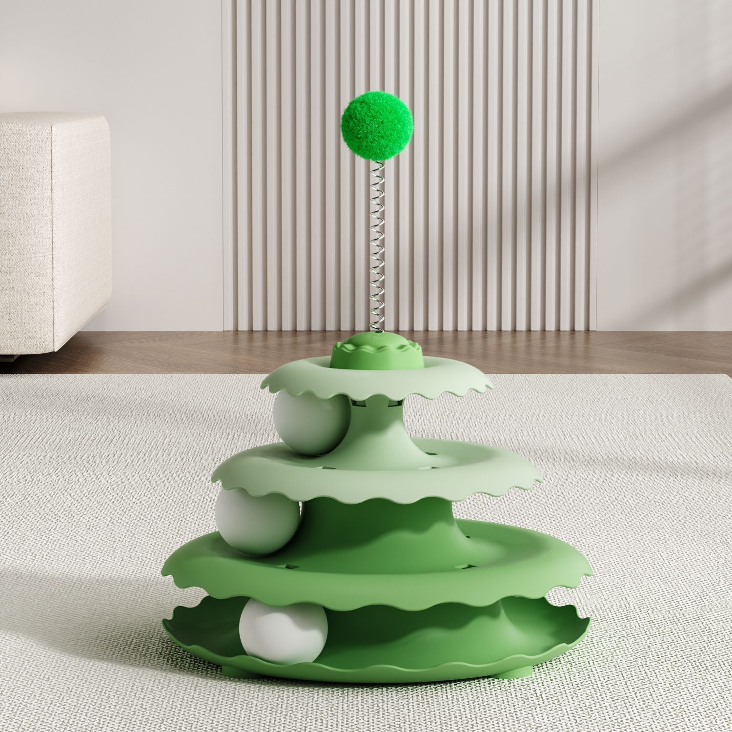 Green Cat Spinner
