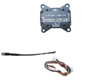 5.8Ghz 40CH 2.5W VTX Video Transmission CNC Shell With Cool Fan MMCX Interface IRC Tramp <strong>FPV</strong> Racing Drone Parts - Product Image 5