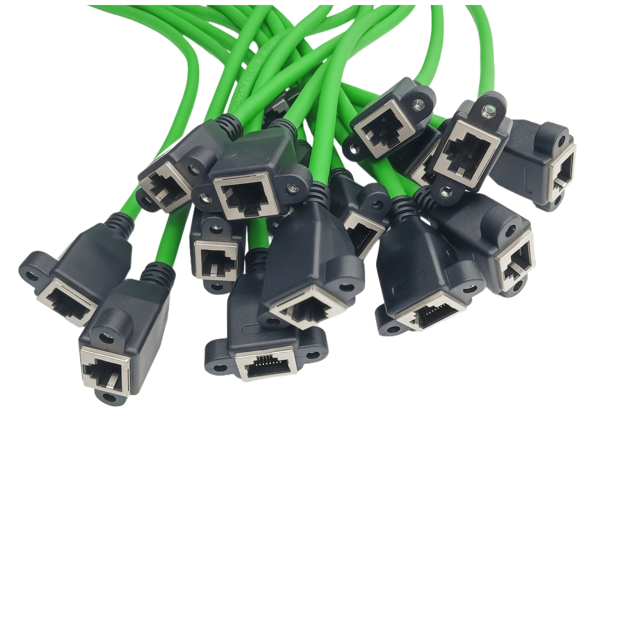 RJ45 Network Extension Cable with Screw Holes 5m