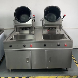 智能餐厅自动炒饭煎锅煎锅机厨房机器人电煮旋转炊具 - Product Image 5