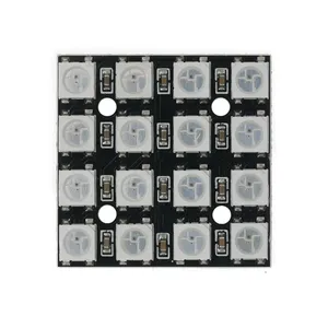 16 Bit RGB 4 × 4 4 × 4 LED WS2812B WS2812 5050 RGB LED Matrix Integrated Drive Drivers Board LED-Modul für Arduino - Product Image 2